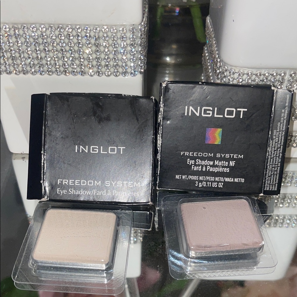 INGLOT Freedom System Eye Shadow Matte Duo shade 358 & 350